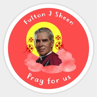 Fulton J. Sheen Sticker